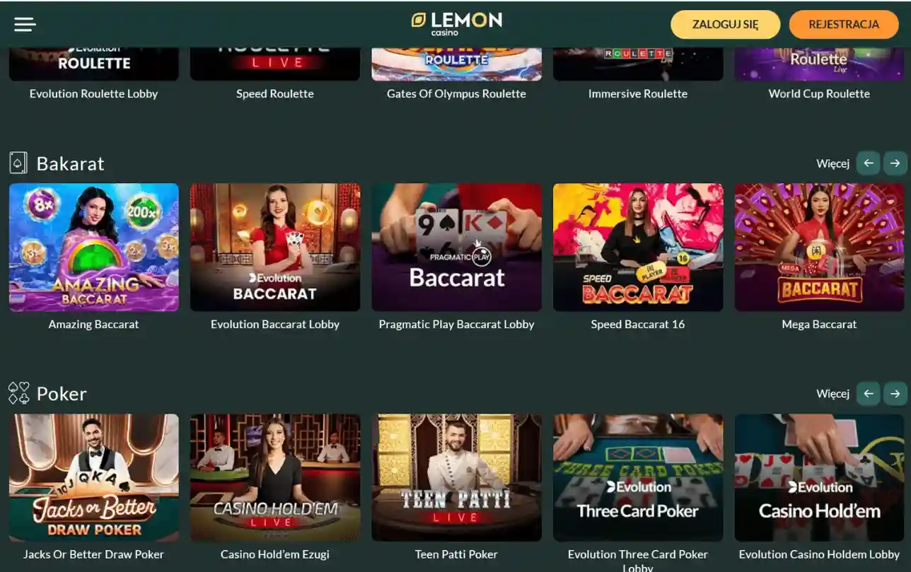 lemon casino pl